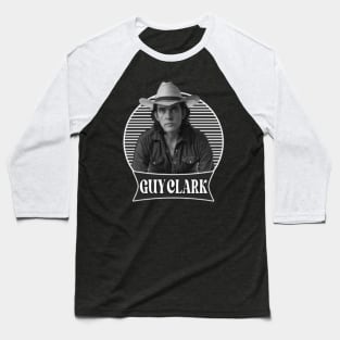 Guy Clark // 80s Singer Country // T-Shirt Baseball T-Shirt